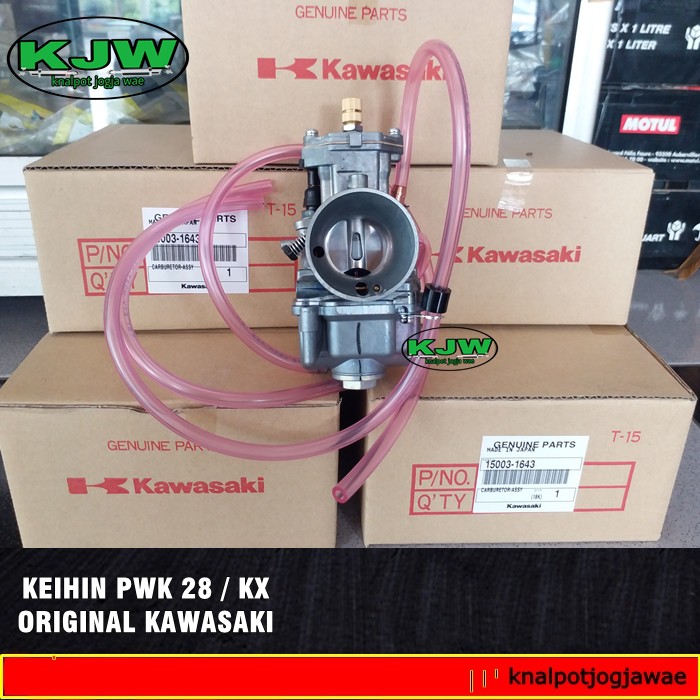 Jual Karbu Keihin Pwk Asli Original Kawasaki Made In Japan Kx