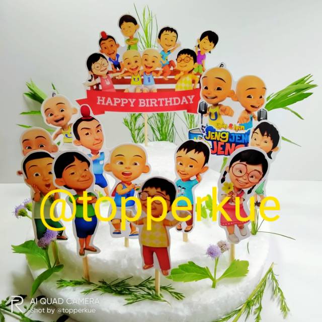 Jual Topper Kue Karakter Upin Dan Ipin Shopee Indonesia