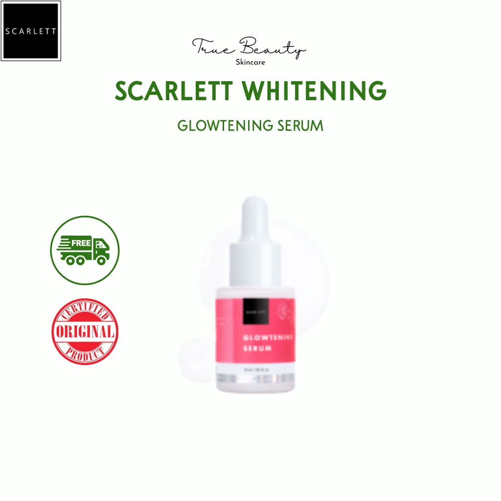 Jual Scarlett Whitening Glowtening Serum Ml Shopee Indonesia