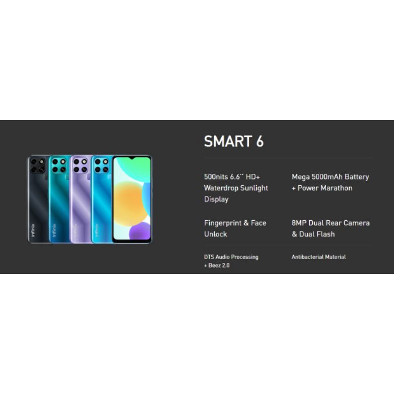 Jual Infinix Smart 6 Second Mulusss Shopee Indonesia