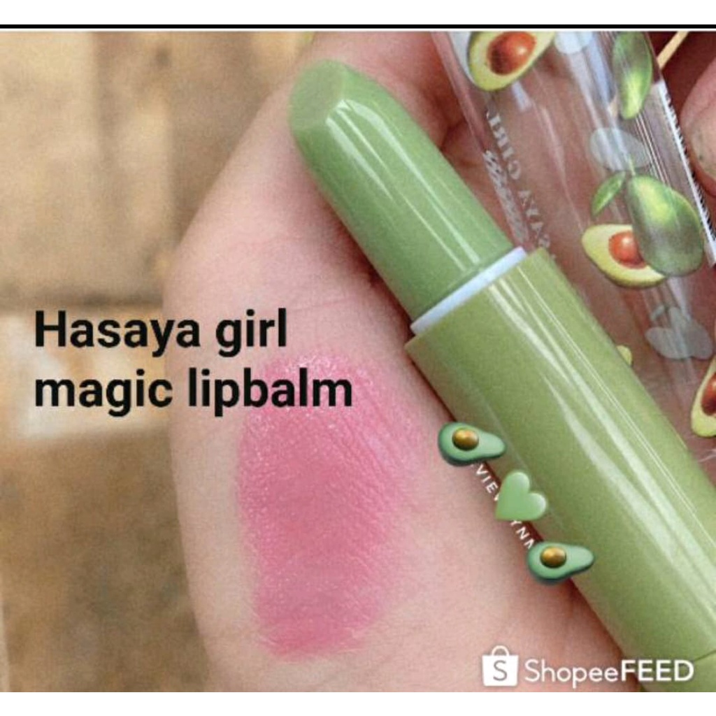 Jual Magic Lip Lipbalm Hasaya Girl Alpukat Magic Lipbalm Soft Avocado