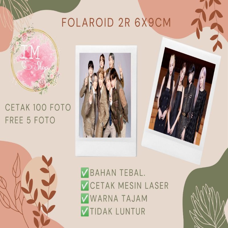 Jual CETAK FOTO 2R CETAK 100 FOTO BONUS 5 FOTO CETAK INSTA FOTO