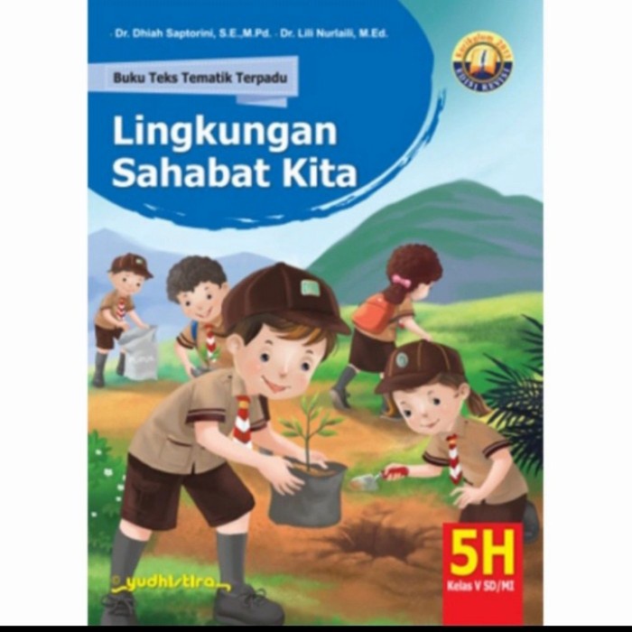 Jual Buku Tematik Terpadu Jilid H Kelas Sd Yudistira Revisi Semester