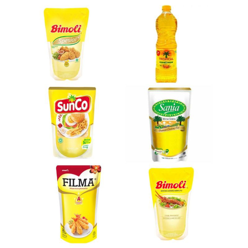 Jual MINYAK GORENG KEMASAN 1 LITER SUNCO FILMA TROPICAL SANIA