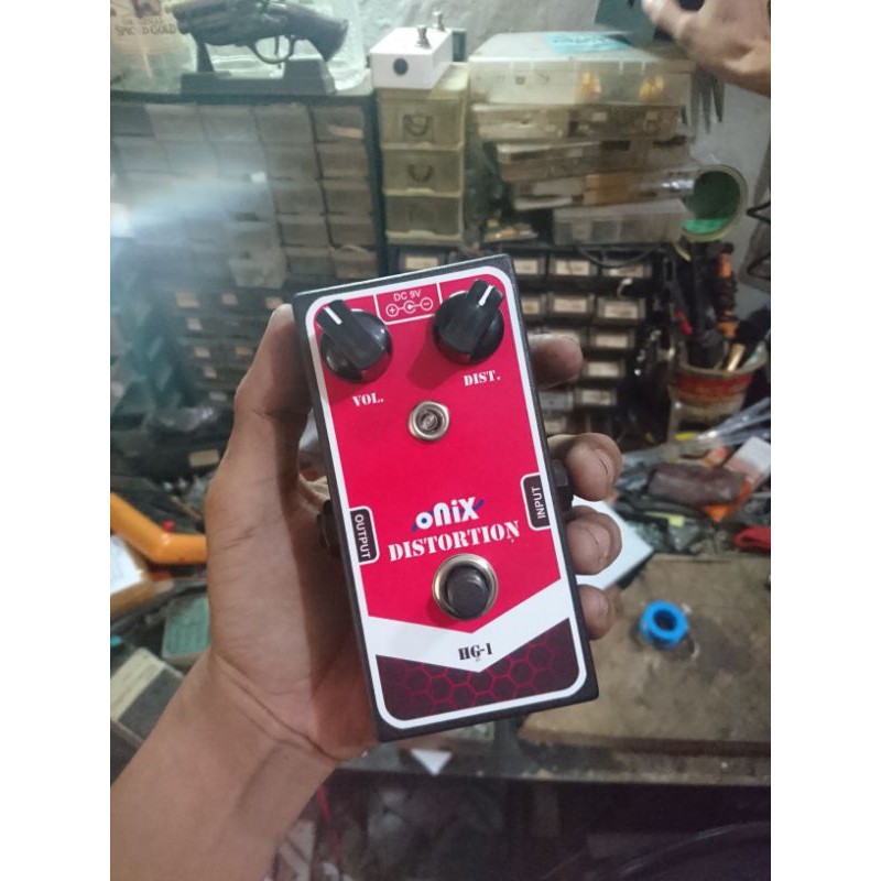 Jual Efek Gitar Stompbox Murah Distorsi Murah Meriah HG 1 Bonus KLIP