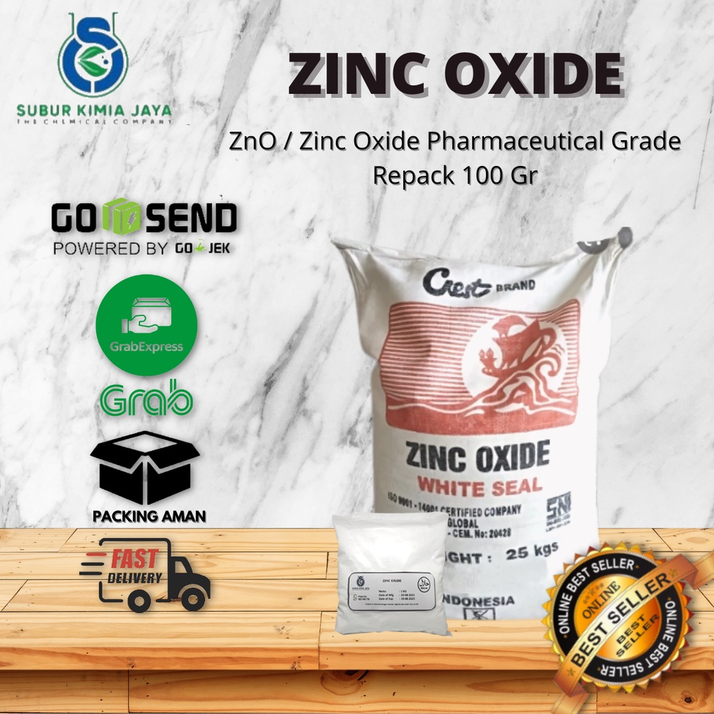 Jual Zinc Oxide Gr Shopee Indonesia