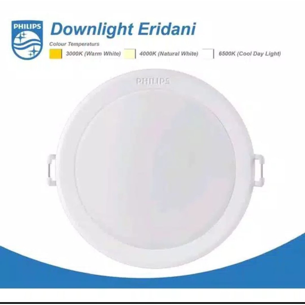 Jual Lampu Downlight 14w Led Philips Eridani 59265 14 Watt W D200 8inch