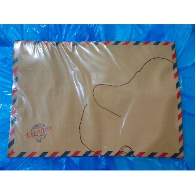 Jual Amplop 310 Airmail Tali Amplop Coklat Tali Airmail Merk