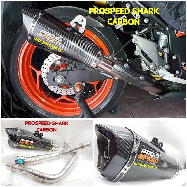 Jual Prospeed Ninja Fi Shark Carbon Full System Shopee Indonesia