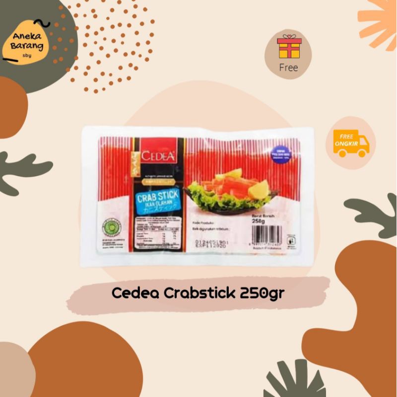 Jual Cedea Crab Stick Stik Kepiting Gr Enak Dan Halal Shopee Indonesia