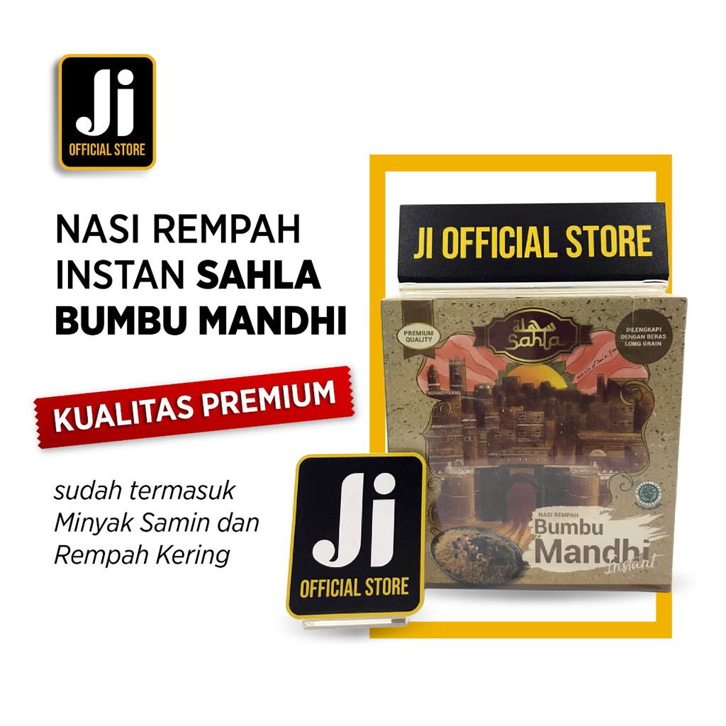 Jual Nasi Rempah Bumbu Mandhi Instan Premium Sahla Sudah Termasuk