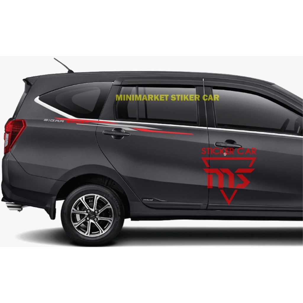 Jual Stiker Sigra List Cutting Sticker Mobil Daihatsu Sigra Sport