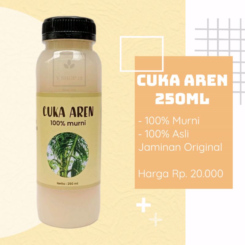 Jual CUKA POHON AREN NIRA KAUNG KAWUNG ASLI MURNI 250ml Shopee Indonesia