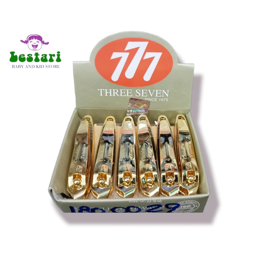 Jual Gunting Kuku Three Seven Model Miring Warna Kuning Shopee