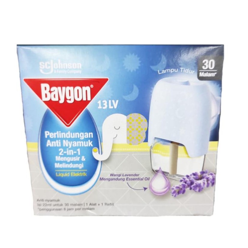 Jual Baygon Electric Liquid Refill Lavender Alat Obat Anti Nyamuk