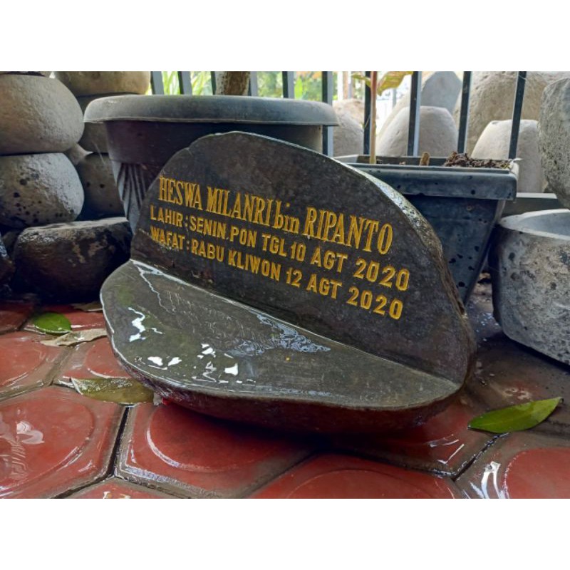 Jual Nisan Batu Alam Maesan Batu Gunung Kijing Makam Murah Nisan Murah