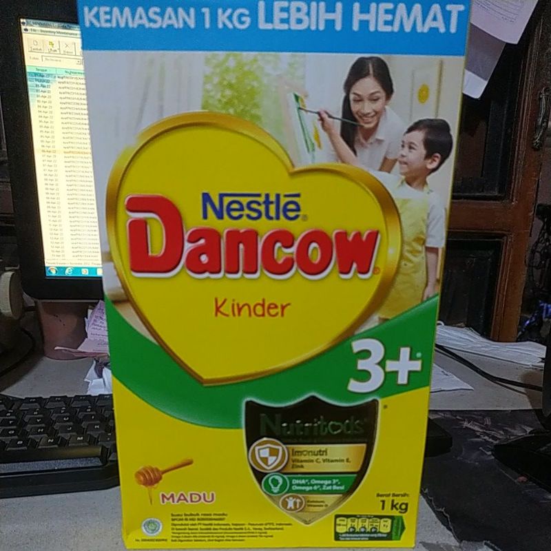 Jual DANCOW 3 VANILA 1KG Shopee Indonesia