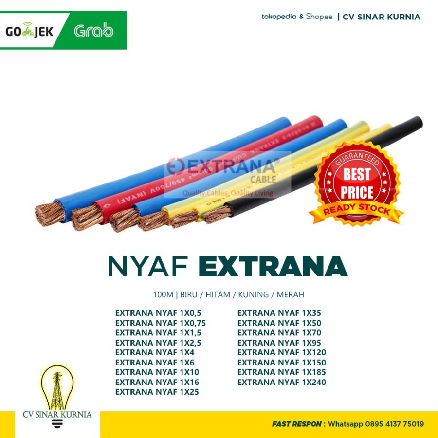 Jual Kabel Serabut Rambut Extrana Nyaf Warna Hitam X Harga Per