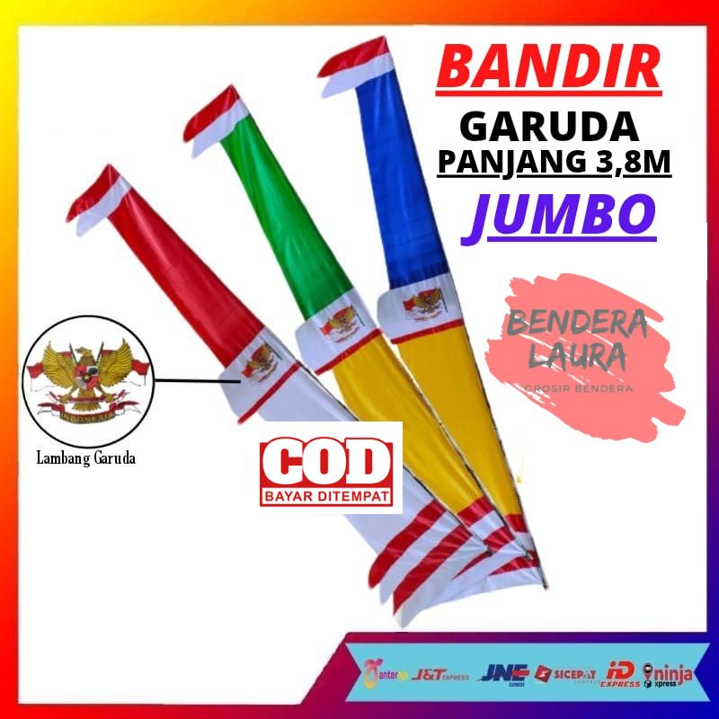 Jual Bendera Umbul Umbul Bandir Garuda Panjang Meter Shopee Indonesia