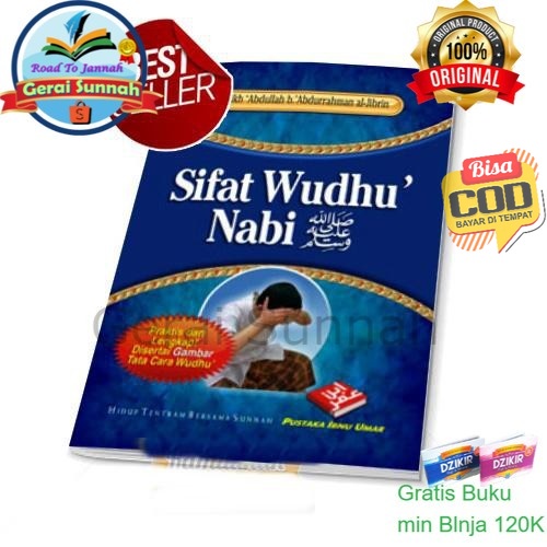 Jual Buku Saku Sifat Wudhu Nabi Pustaka Ibnu Umar Shopee Indonesia