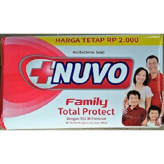 Jual Sabun Batang Nuvo Total Protect 80gr Shopee Indonesia