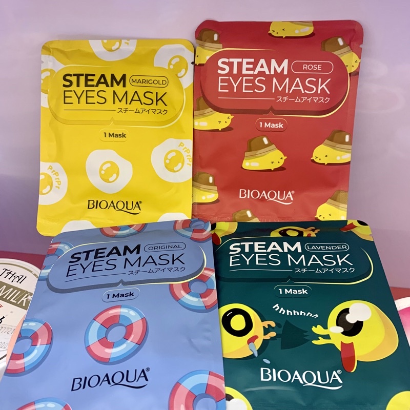 Jual BIOAQUA STEAM EYE MASK EYES MASKER MATA Shopee Indonesia