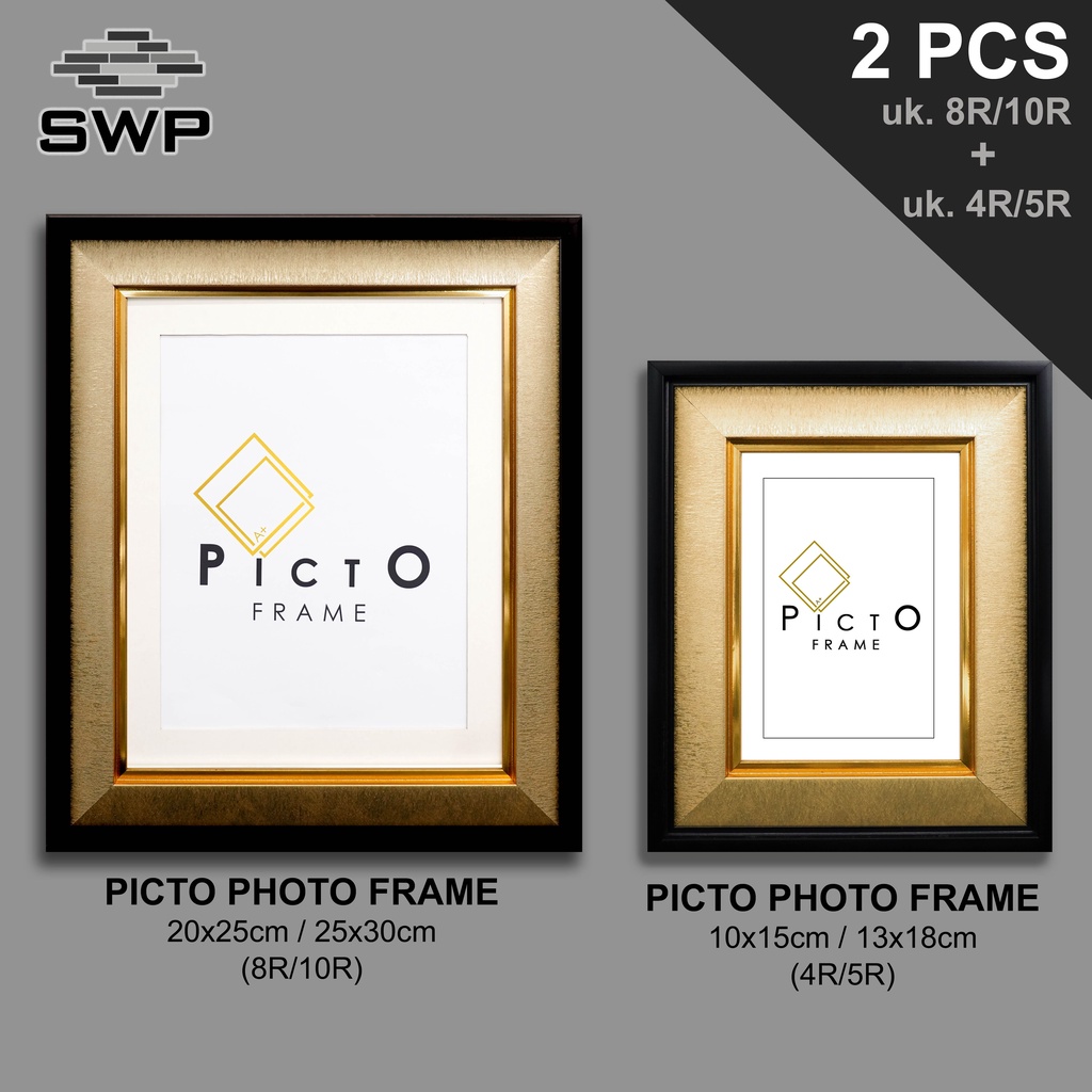 Jual Swp Bingkai Foto Frame Pigura Gold Bundling R R R R B