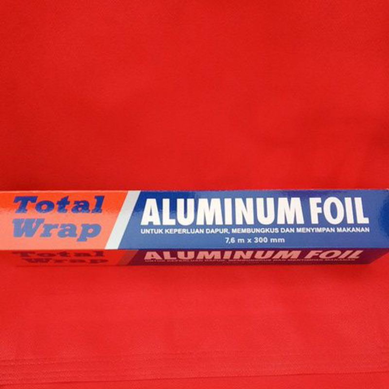 Jual Total Wrap Aluminium Foil M X Mm Shopee Indonesia