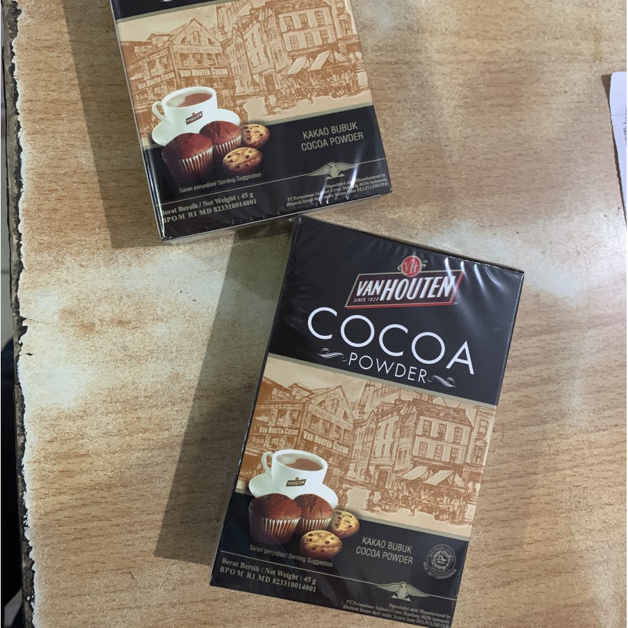 Jual Van Houten Cocoa Powder Gr Coklat Bubuk Cacao Cocoa Cokelat