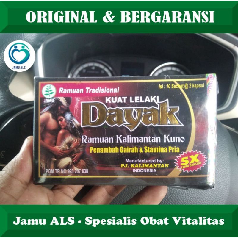 Jual Obat Ereksi Kuat Tahan Lama Kapsul Dayak Kuno Herbal Kuat Pria