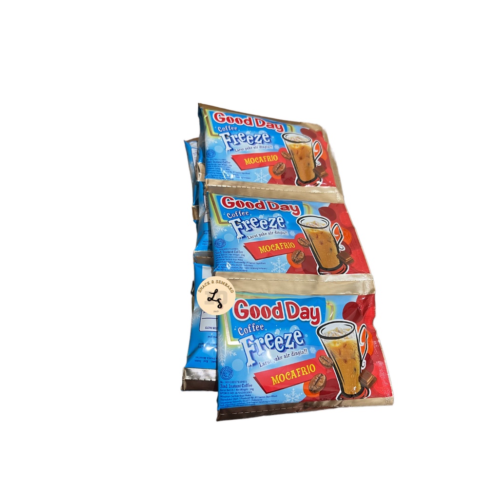 Jual Good Day Freeze Coffee Kopi Mocafrio Cappuccino Hazelnut Cookies