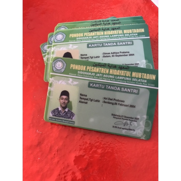 Jual Cetak Id Card Kartu Anggota Club Shopee Indonesia