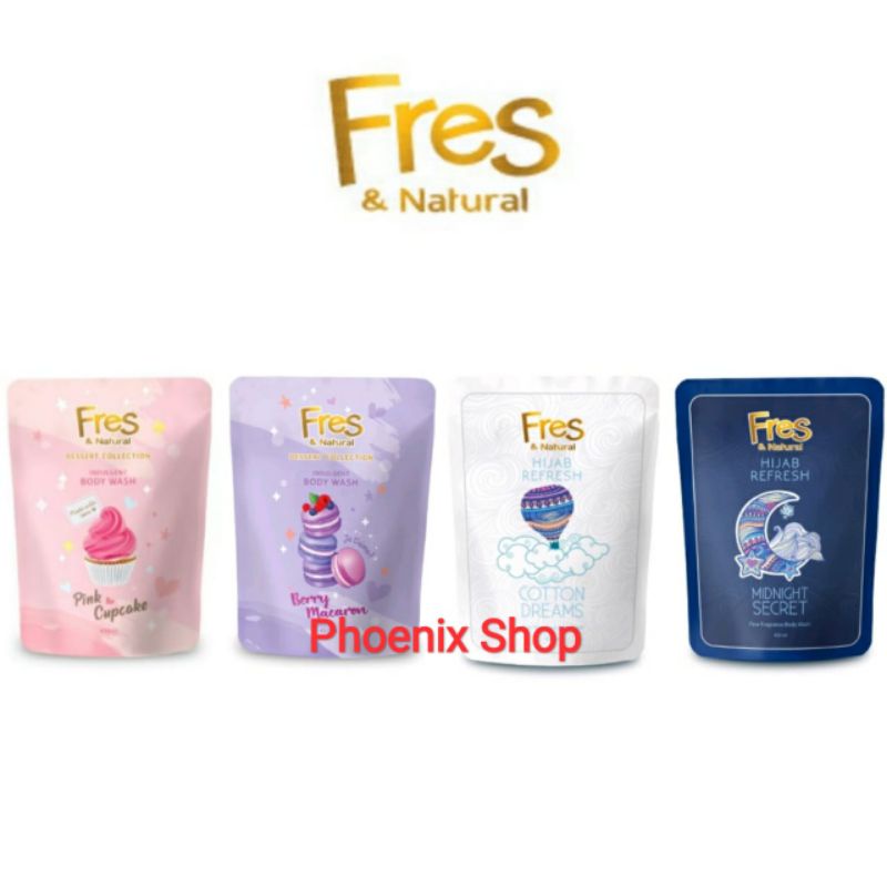 Jual Fres And Natural Hijab Refresh Desert Collection Body Wash Sabun