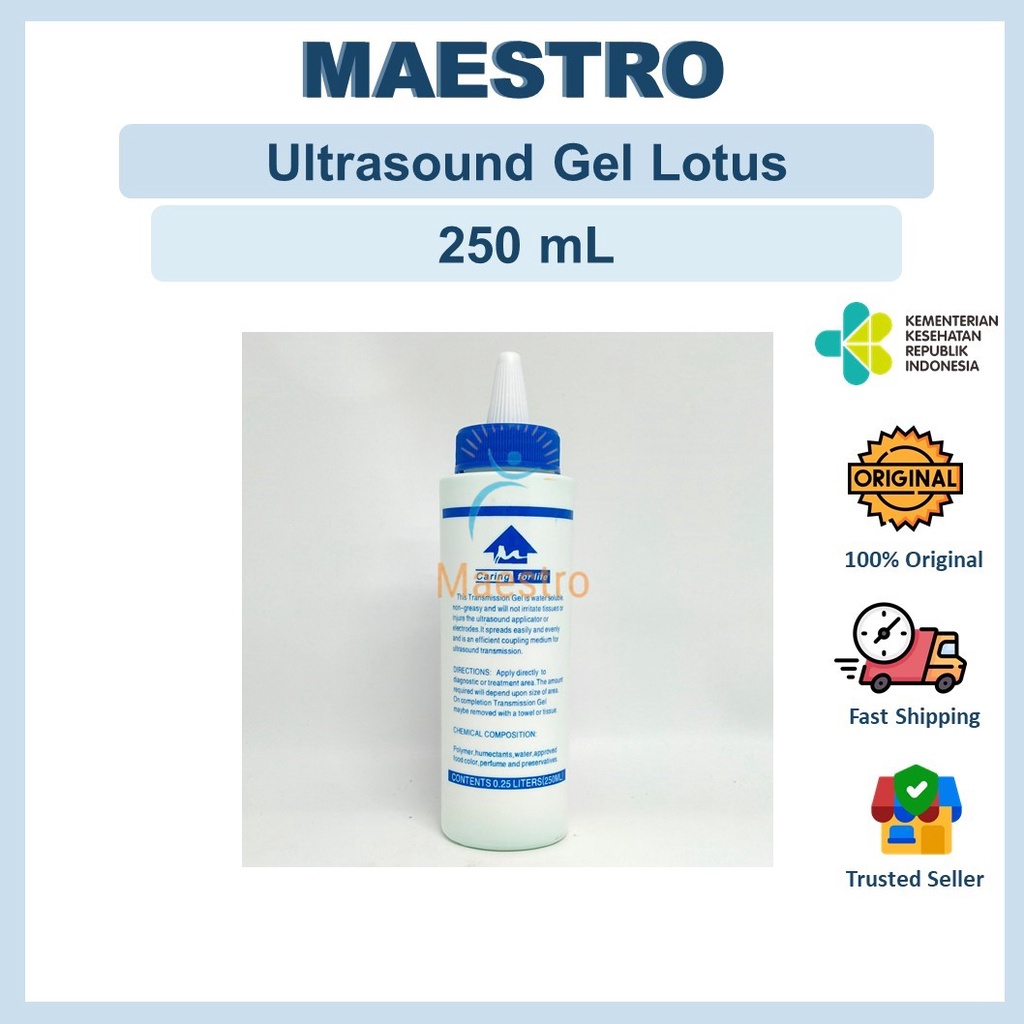 Jual Ultrasound Gel Lotus Jelly Usg Doppler Ml Ultra Sound Ml