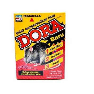 Jual Racun Tikus Dora Fumakila Gram Murah Shopee Indonesia