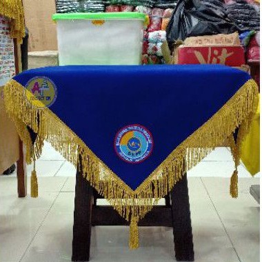 Jual Alas Baki Pengibar Bendera Custom Rumbai Gold Silver Shopee