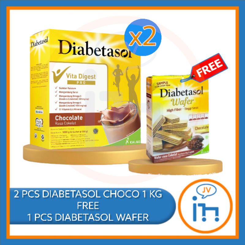 Jual Diabetasol Coklat Chocolate Kg Gr Shopee Indonesia