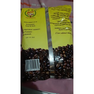 Jual Kopi Sidikalang Asli Robusta Cap Salam Bubuk Kasar 500 Grm