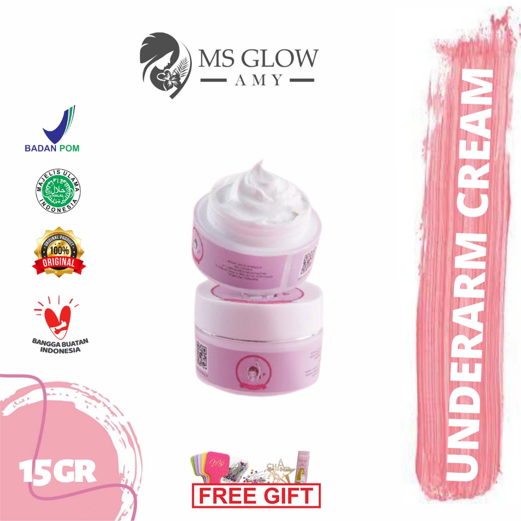 Jual Ms Glow Underarm Cream Original Shopee Indonesia