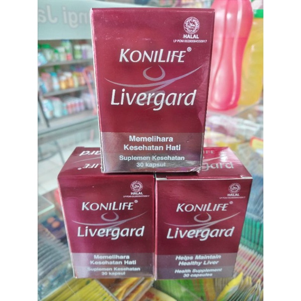 Jual Obat Hati Konilife Livergard Shopee Indonesia