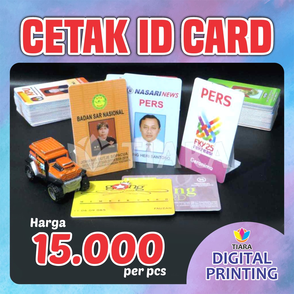 Jual Cetak Id Card Bisa Satuan Free Desain Indonesia Shopee Indonesia