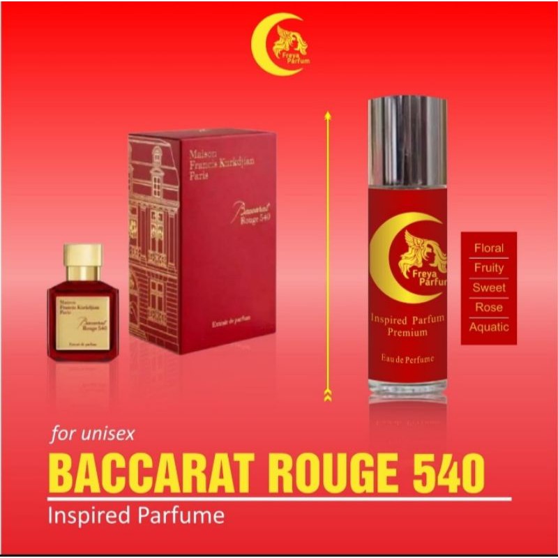 Jual Baccarat Rouge 540 By Freya Parfume Premium Shopee Indonesia