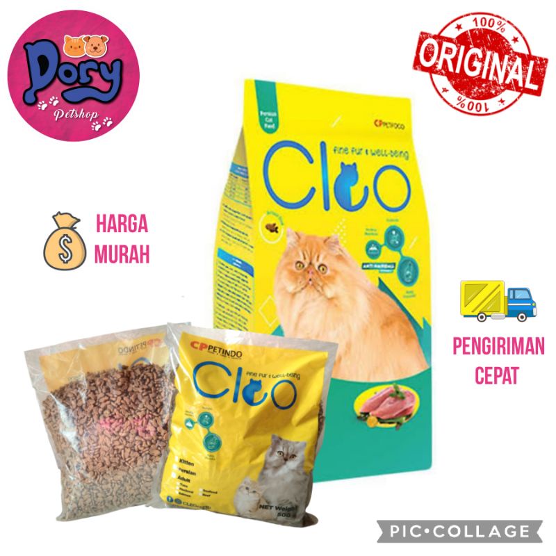 Jual Cleo Persian Repack 1 Kg MAKANAN KUCING Shopee Indonesia