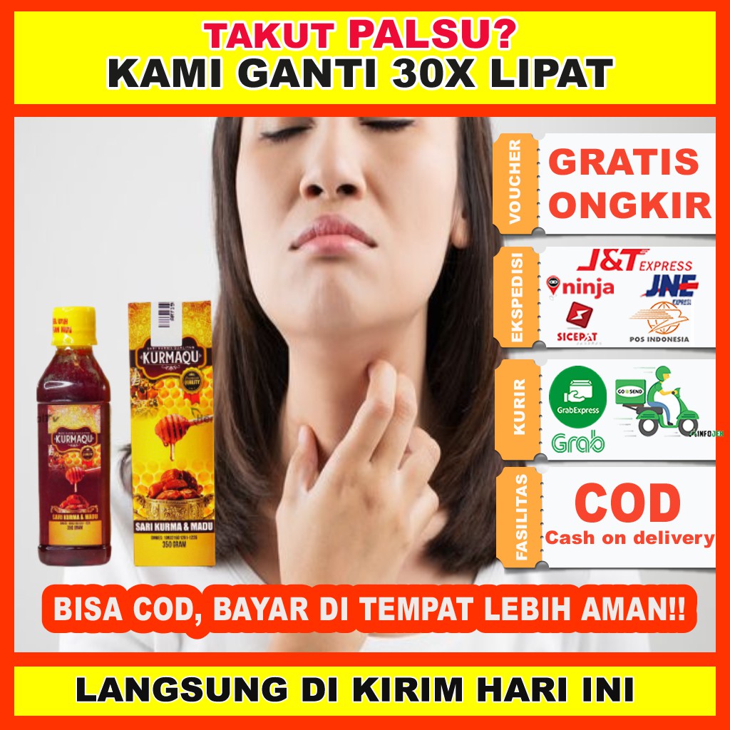 Jual Obat Tenggorokan Gatal Obat Tenggorokan Serak Kurmaqu Sari