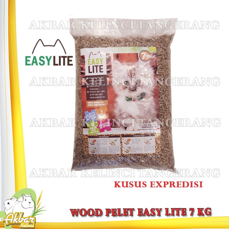 Jual Pelet Kayu Wood Pelet Pellet Natural Litter Serbuk Kayu Easy Lite