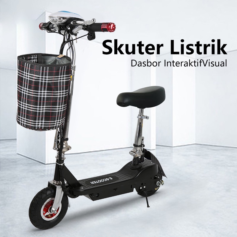 Jual Scooter Listrik Dewasa Duduk Lipat Garansi 1 Tahun Shopee Indonesia