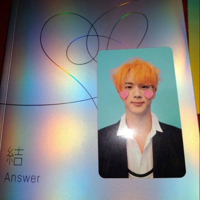 Jual Pc Jin Ly Answer Bts Trade Booked Shopee Indonesia