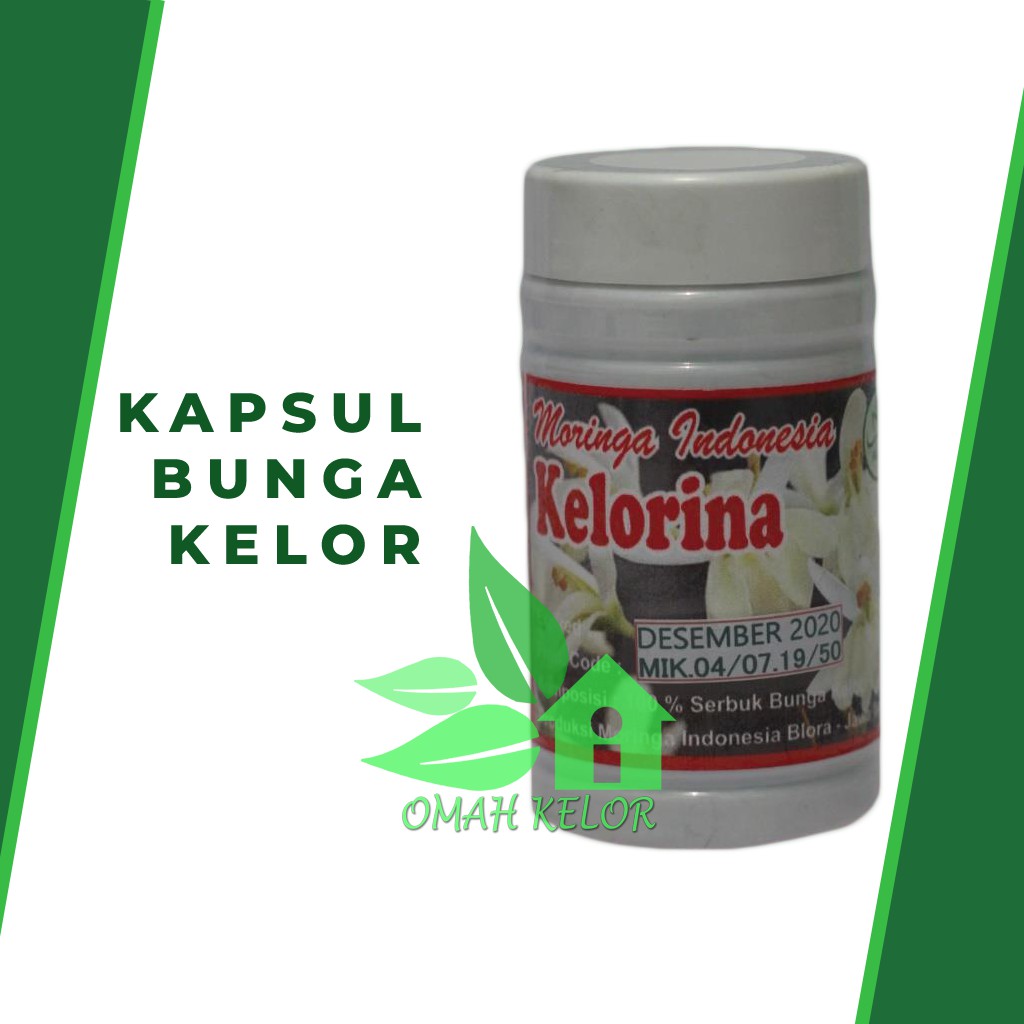 Jual Kelorina Kapsul Bunga Kelor Obat Berbagai Penyakit