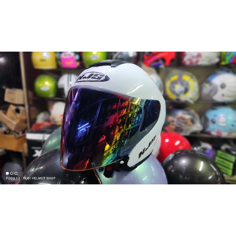 Jual Visor Venom Snail Rainbow Purple Pnp Njs Kairoz Shopee Indonesia