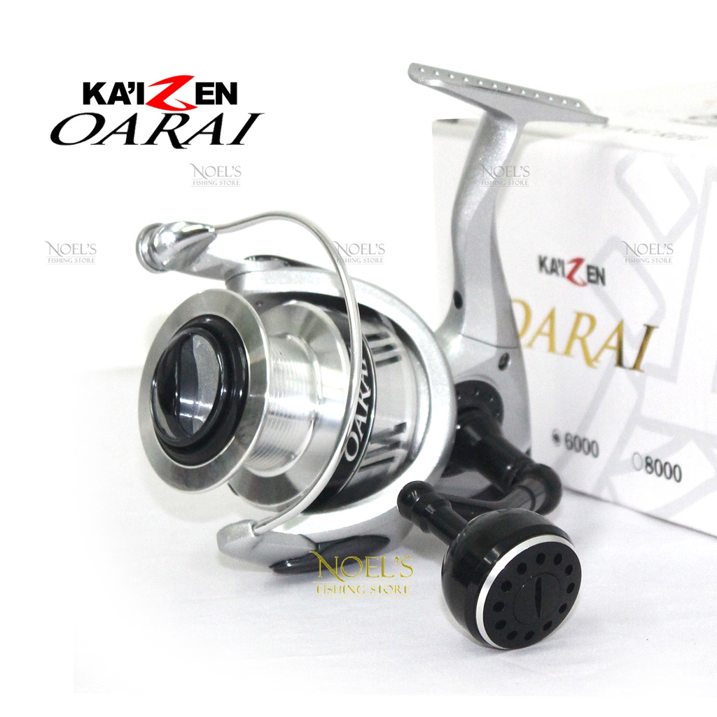 Jual Reel Kaizen Oarai Power Handle Bb Kolam Sungai Laut